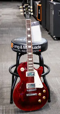 Gibson - Les Paul Studio Electric Guitar - Wine Red 2
